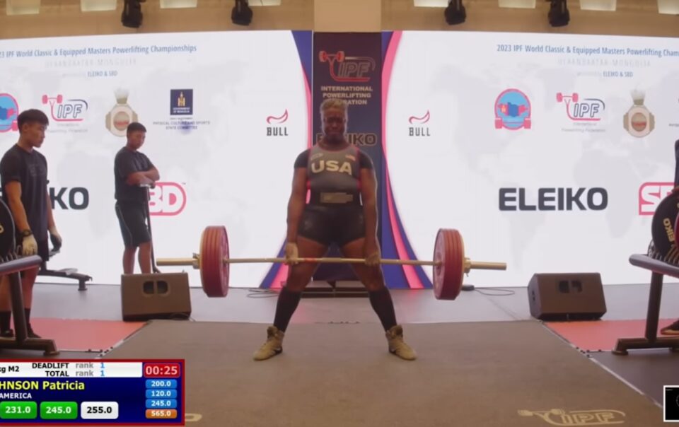 powerlifter-patricia-johnson-(+84kg)-sets-pair-of-world-records-at-2023-ipf-world-masters-championships-–-breaking-muscle